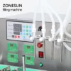 ZS-DTDP4 Automatic 4 Heads Liquid Water Juice Bottle Filling Machine 2