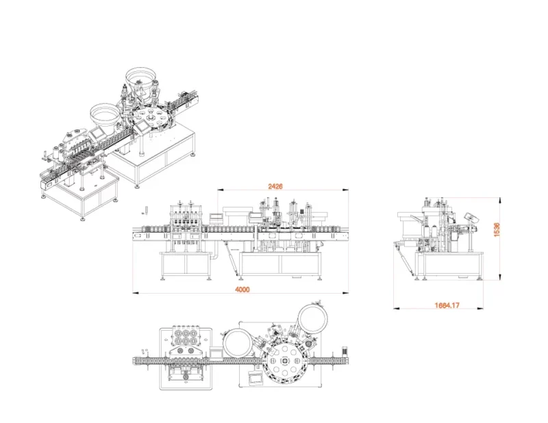 Automatic Perfume Filling Line