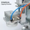 Máquina tapadora de mermeladas