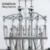Six Filling Nozzles