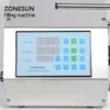 digital control panel of semi-automatic filling machine