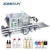 ZS-DTPP4B Desktop Automatic Peristaltic Pump Juice Oil Liquid Filling Machine 8003