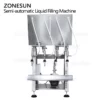Máquina llenadora semiautomática de botellas de vino