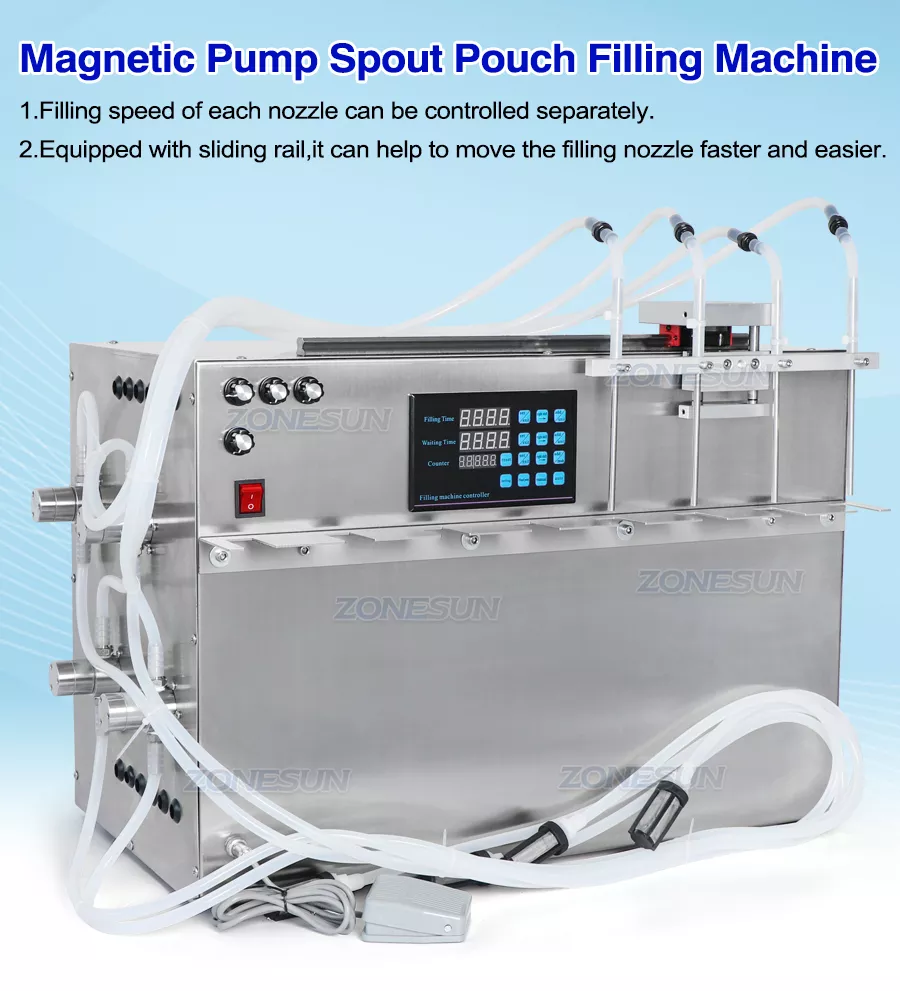 Factory Price Stand up Spout Bag Custom Printed Liquid Pouch