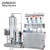 máquina llenadora isobárica semiautomática