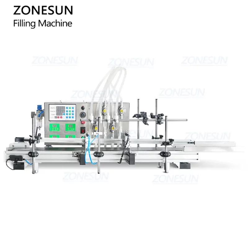 máquina automática de llenado de líquidos de sobremesa