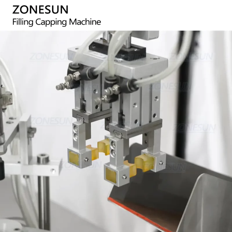 Capping head of small bottle filling and capping machine