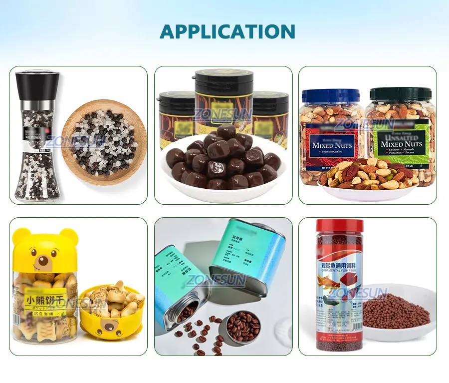 Application of automatic granule filling machine