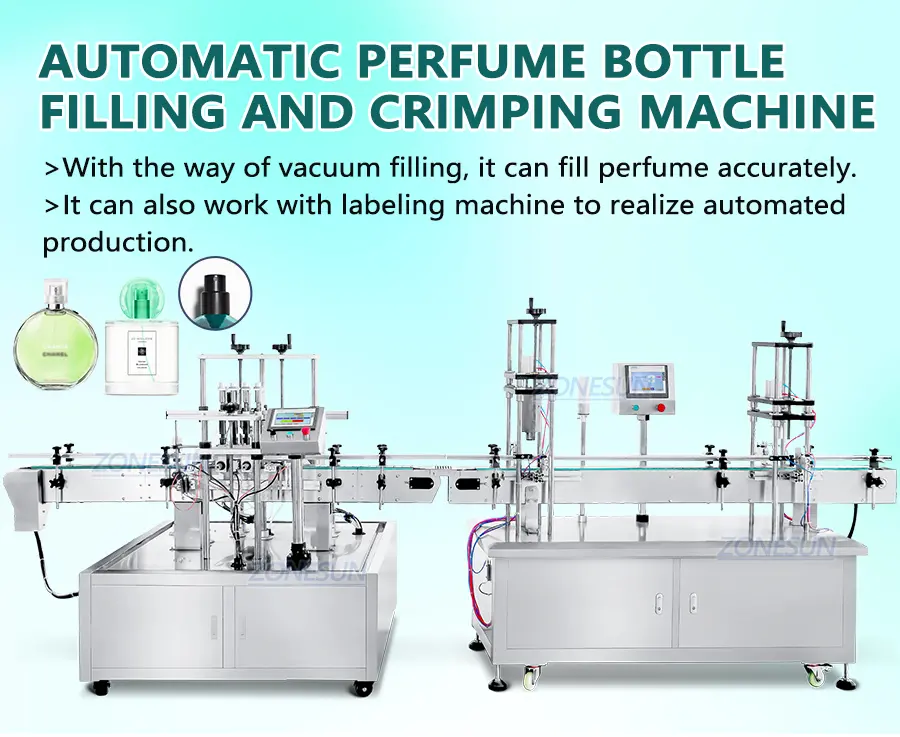 Automatic Perfume Filling And Capping Machine