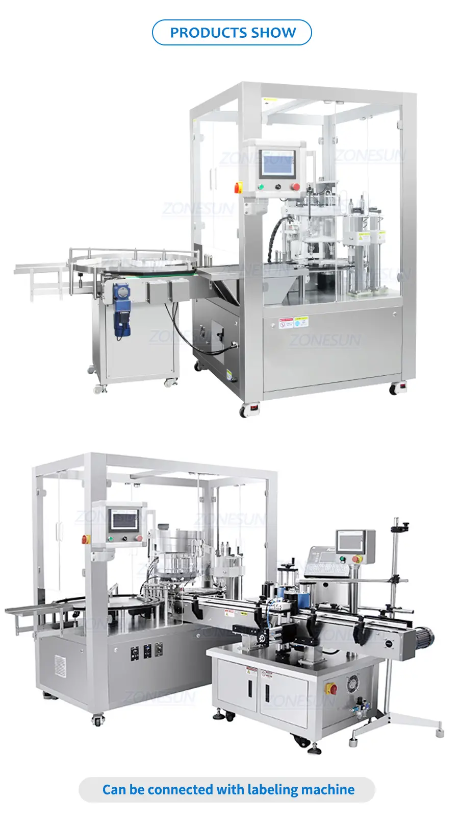 Real Shot of Vial Powder Filling Machine