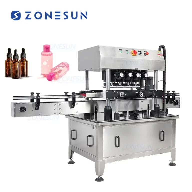 Inline Automatic Bottle ROPP Capping Machine
