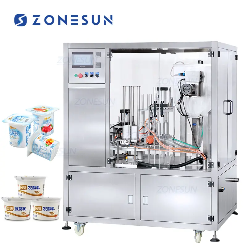 Dipping Cup Filling And Sealing Machine