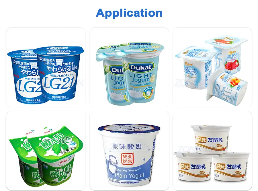 การประยุกต์ใช้เครื่องบรรจุและปิดผนึกถ้วยจุ่ม