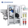 Máquina etiquetadora automática de tubos de cosméticos