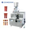 Semi Automatic Sauce Tube Filling Sealing Machine