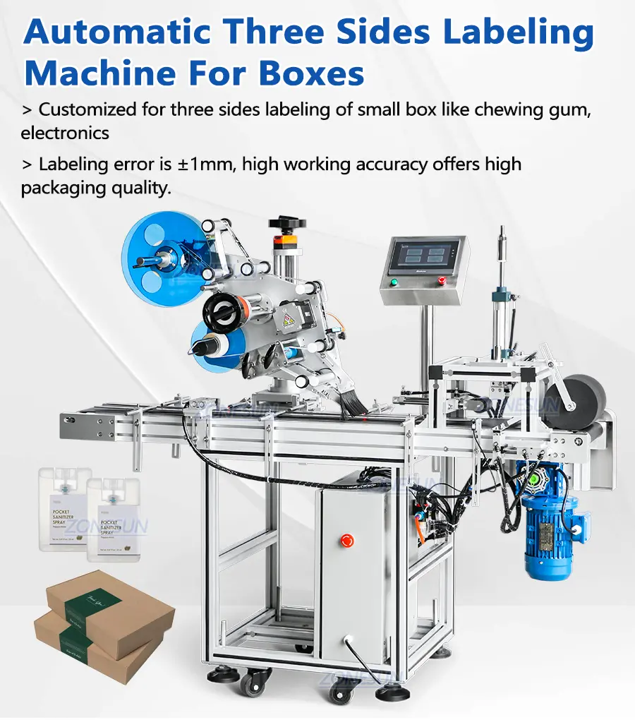 Automatic Seal Sticker Labeling Machinery