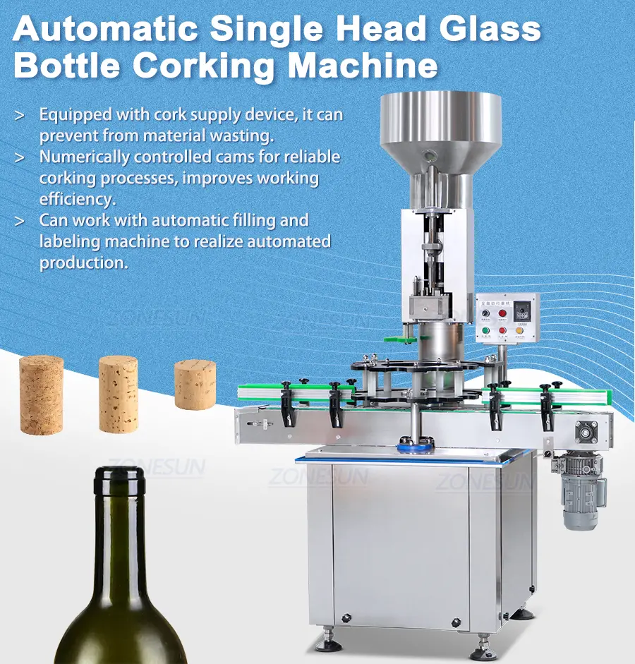 Automatic Wine Bottle Corker