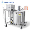 Candle wax filling machine