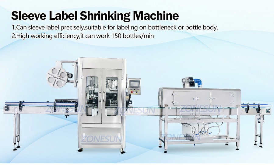 Automatic Shrink Sleeve Applicator Machine