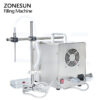 Back of semi automatic filling machine