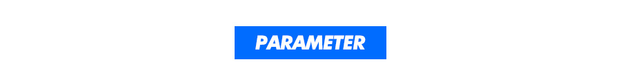 Parámetros de la máquina