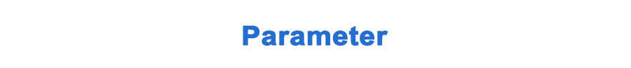 Machine Parameter