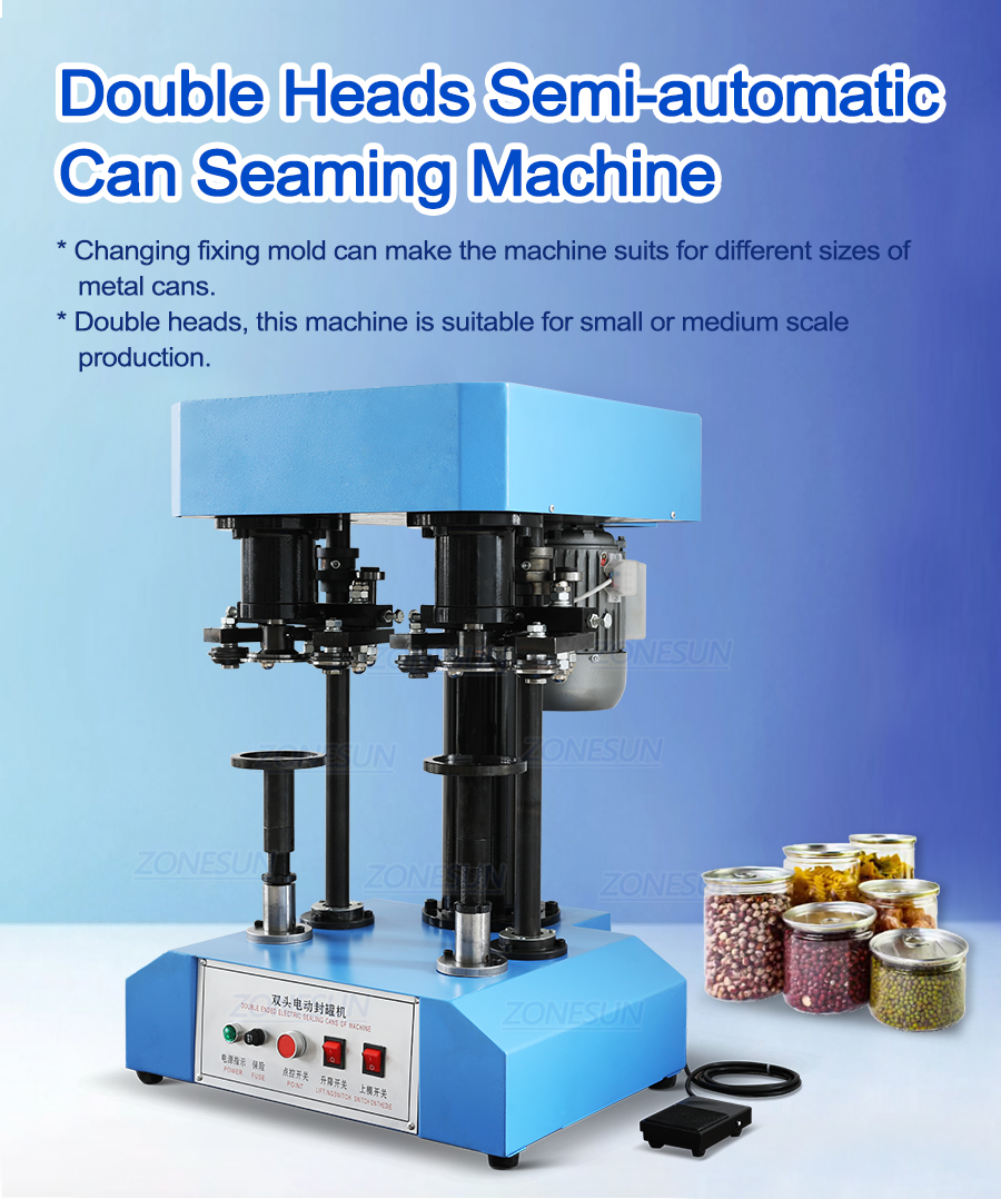 Semi-Automatic Plastic Can Sealing Machine Semi-Automatic Plastic Can Sealing Machine