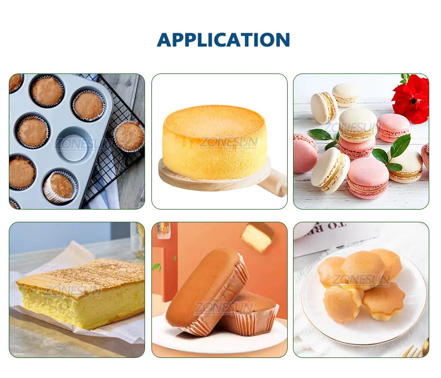 Depositadora de tartas con batidora