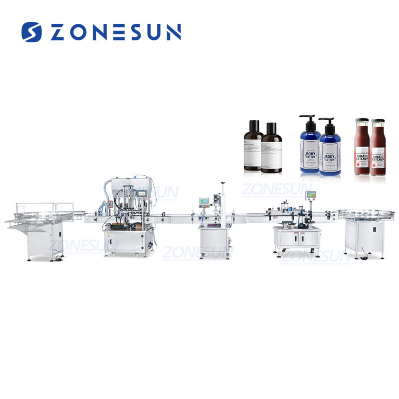 Bottle Filling Capping Labeling Machine