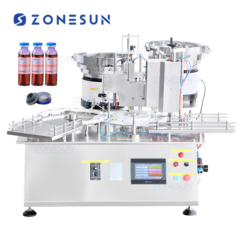 Vial Filling Capping Machine