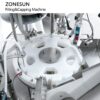 Estaciones de trabajo de la máquina de llenado de ampollas de bebida