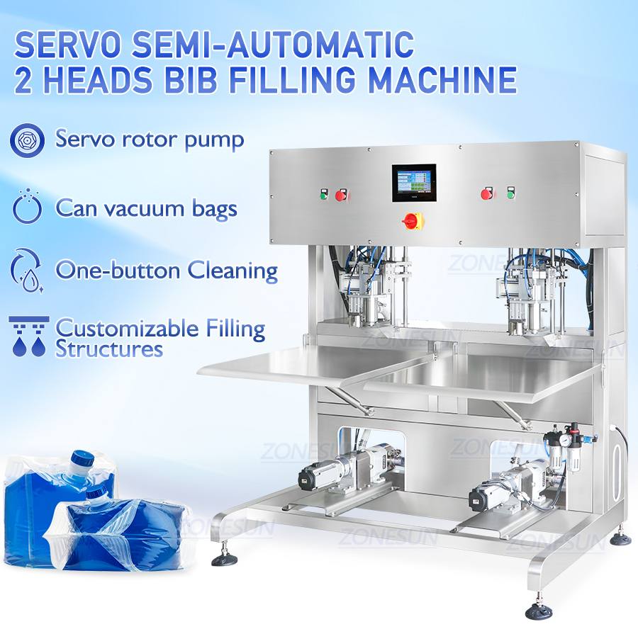 Semi Automatic Servo Bag In Box Filling Machine