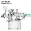 Back of beer labeling machine