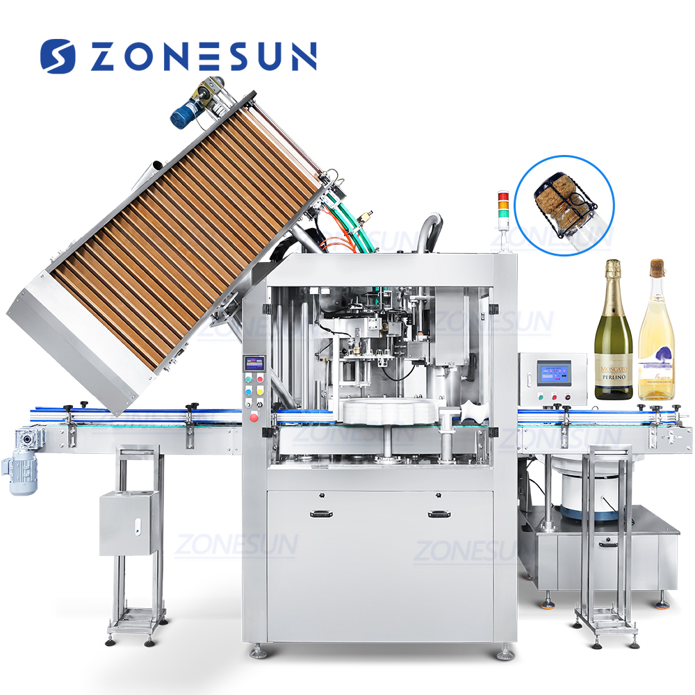 Máquina para tapar y encorchar