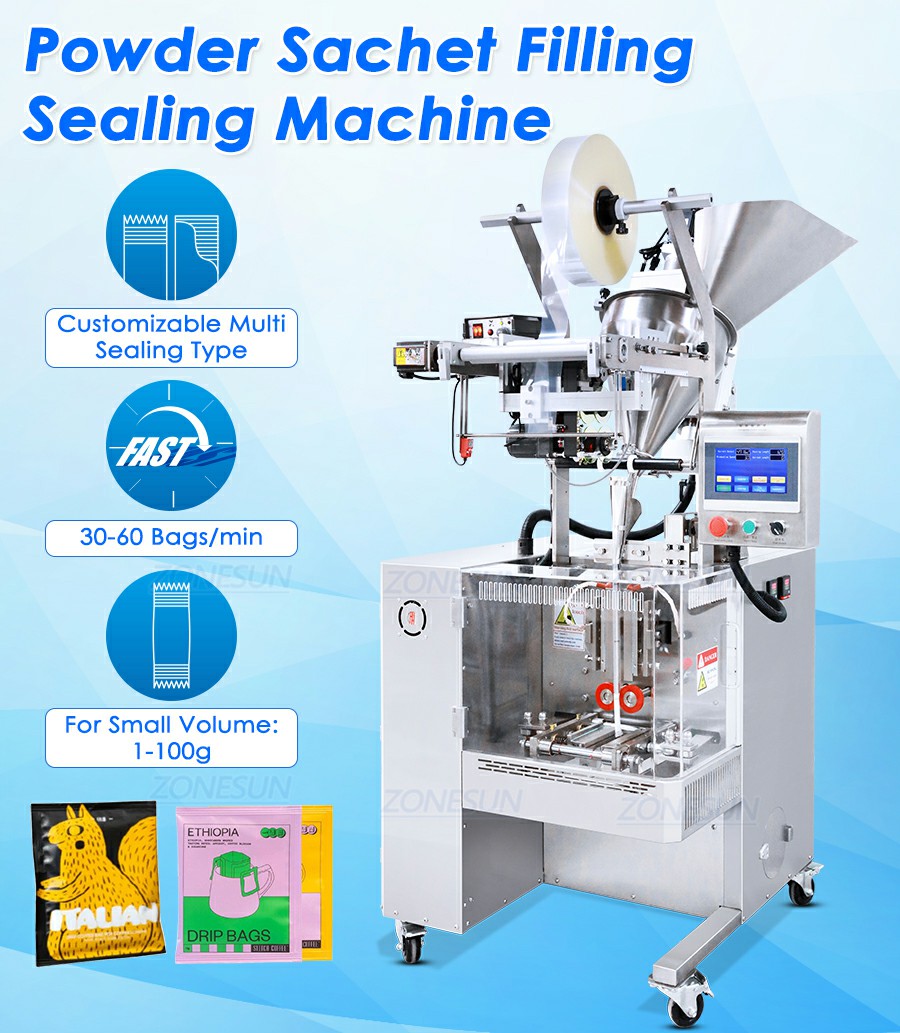 Small Powder Sachet Packing Machine