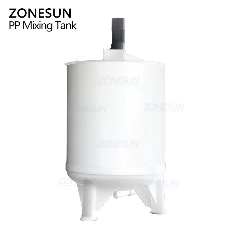 PP Industrial Acid Chemical Mixing Tank with Agitator