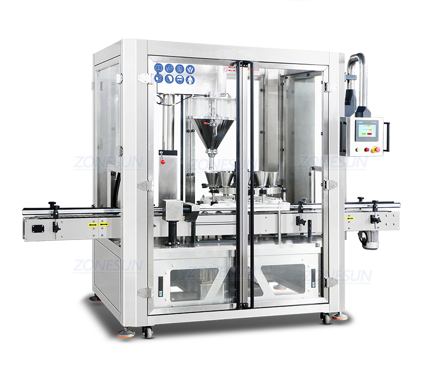 Rotary Automatic Powder Filling Machine