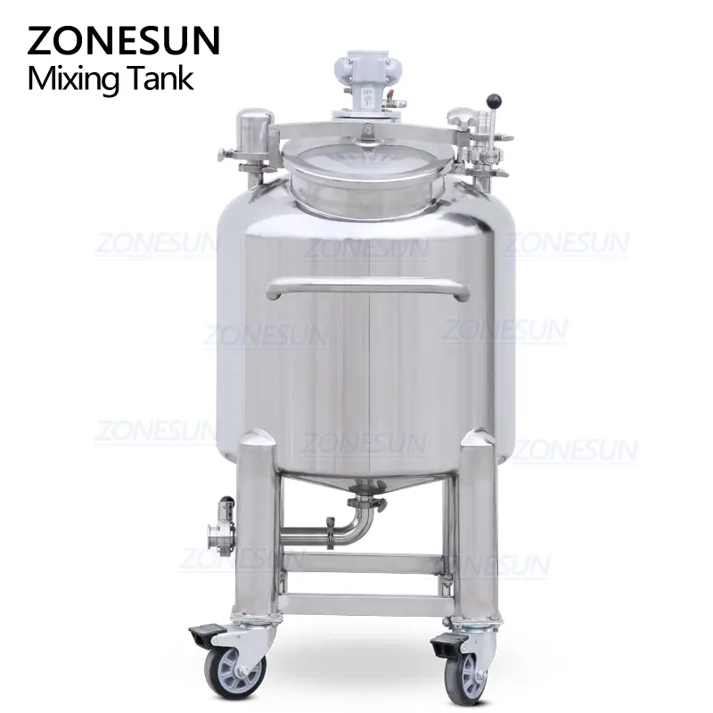 Stainless Steel Chemical Perfume Mixing Tank with Agitator