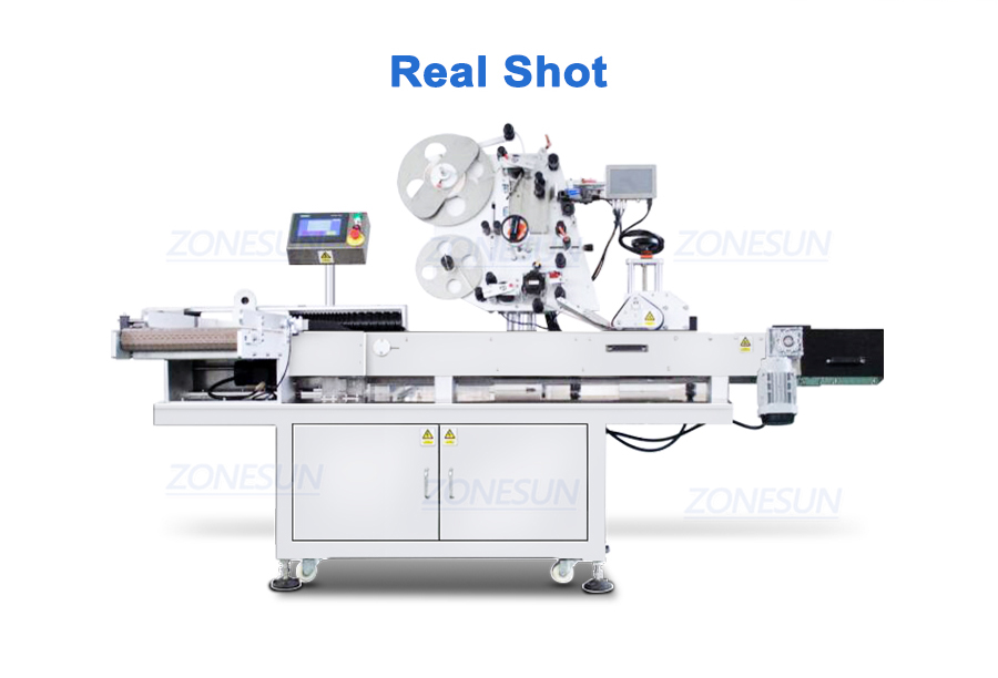 Horizontal Labeler For Vials