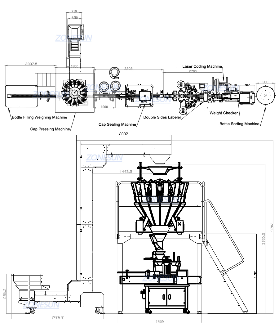 Diagram Garis Pengisian Bumbu
