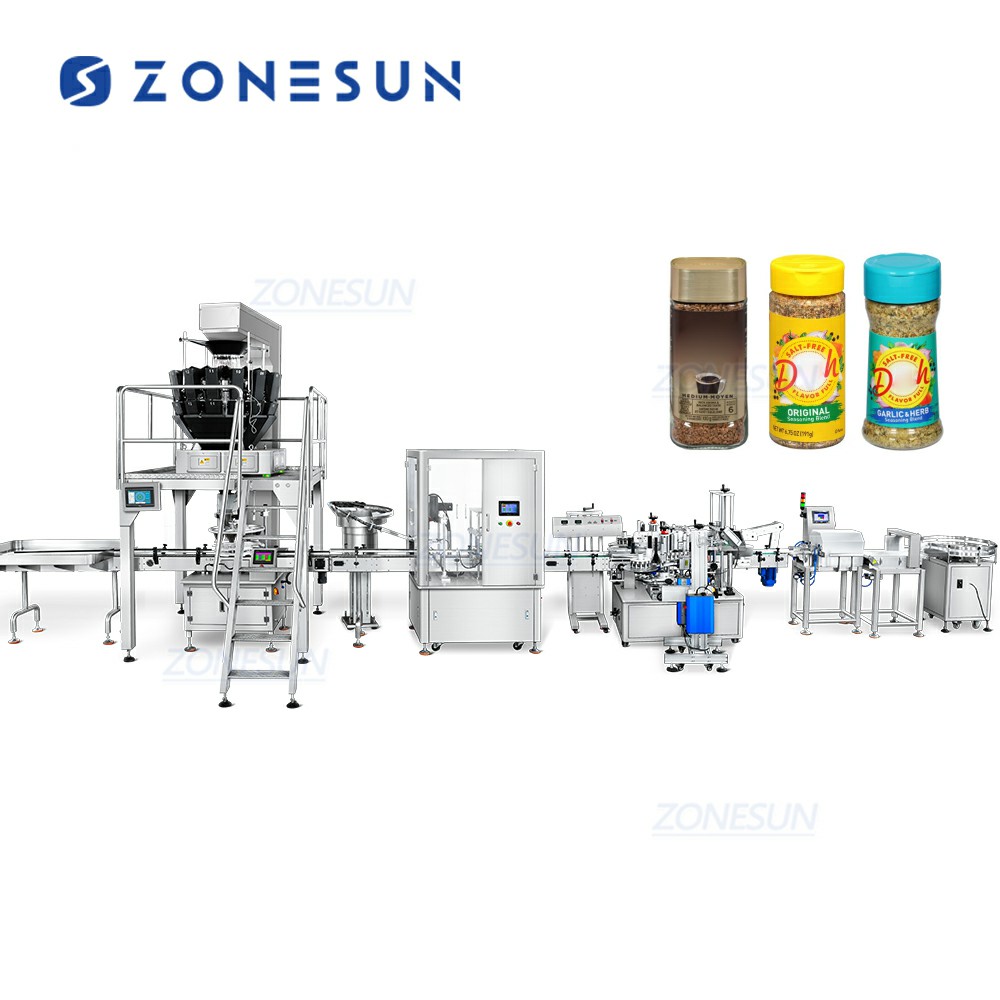 Spice Bottle Filling Line