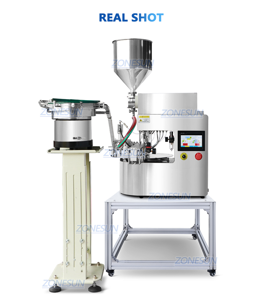 Spout Pouch Filling And Capping Machine