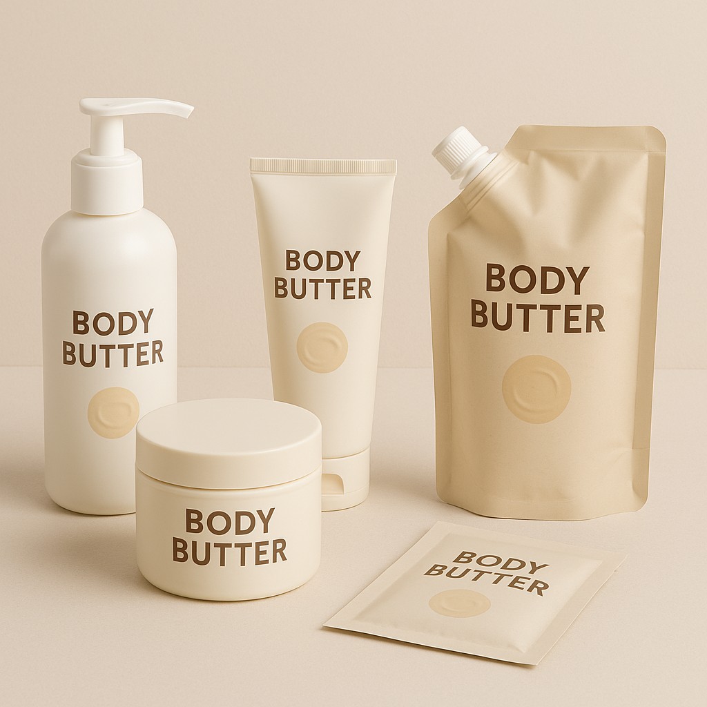 Body Butter In Different Packages