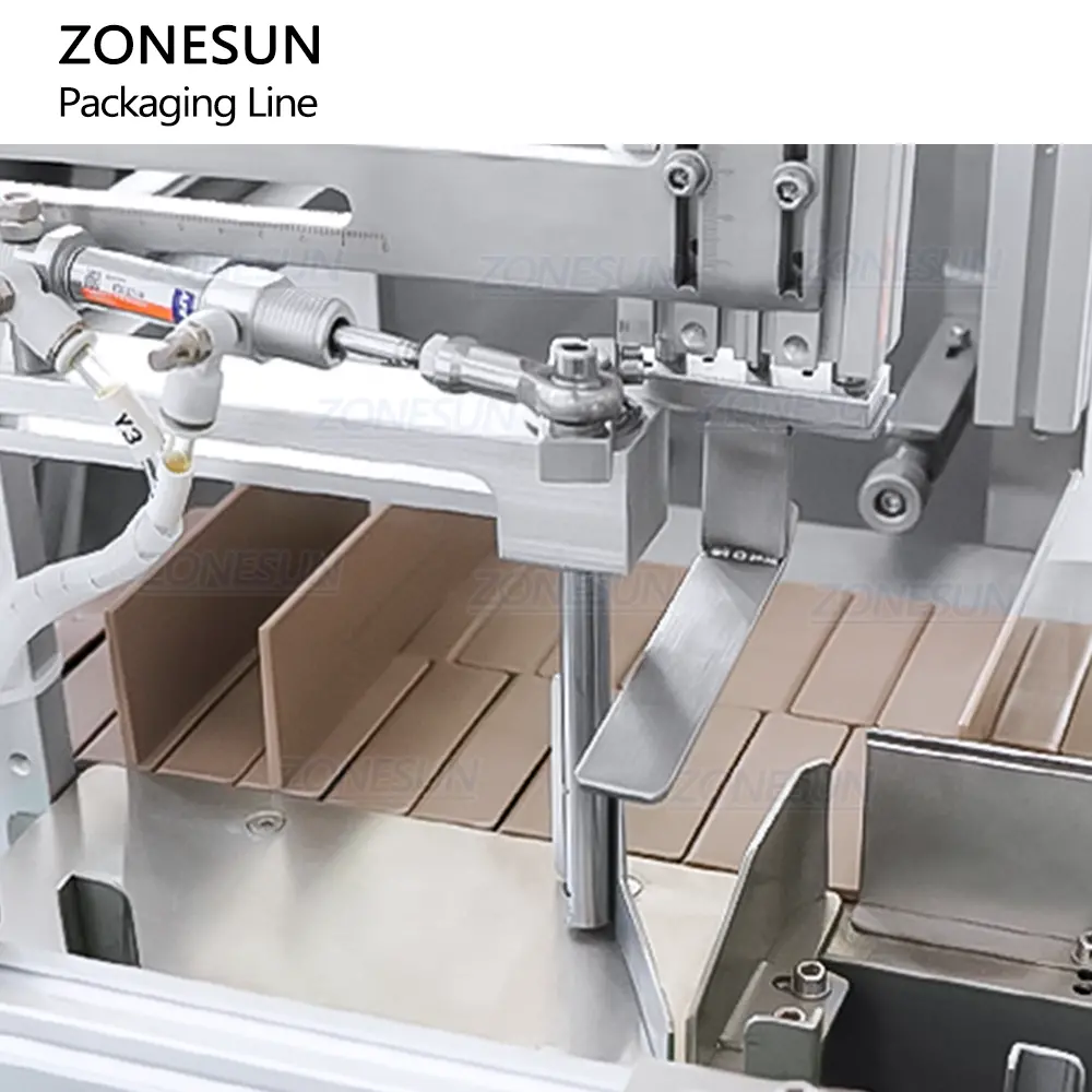 Zs Fal180b1 Línea de envasado automático de botellas de aceite esencial cosmético