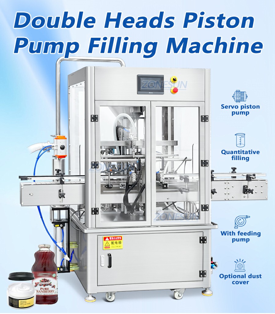 Automatic 2 Heads Liquid Soap Filling Machine
