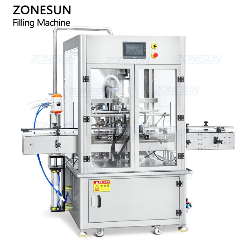 Automatic 2 Heads Piston Filling Machine