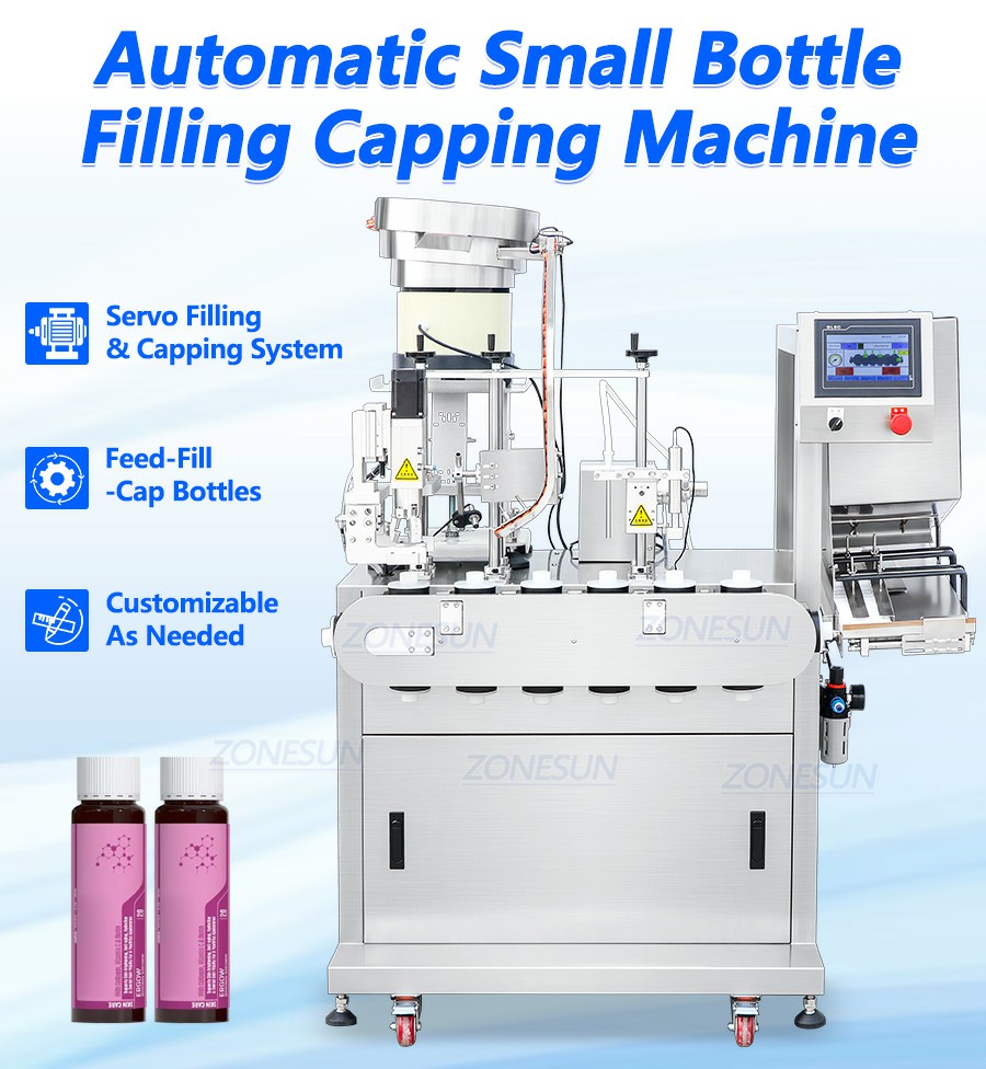 Automatic Collagen Peptide Drink Filling Capping Machine