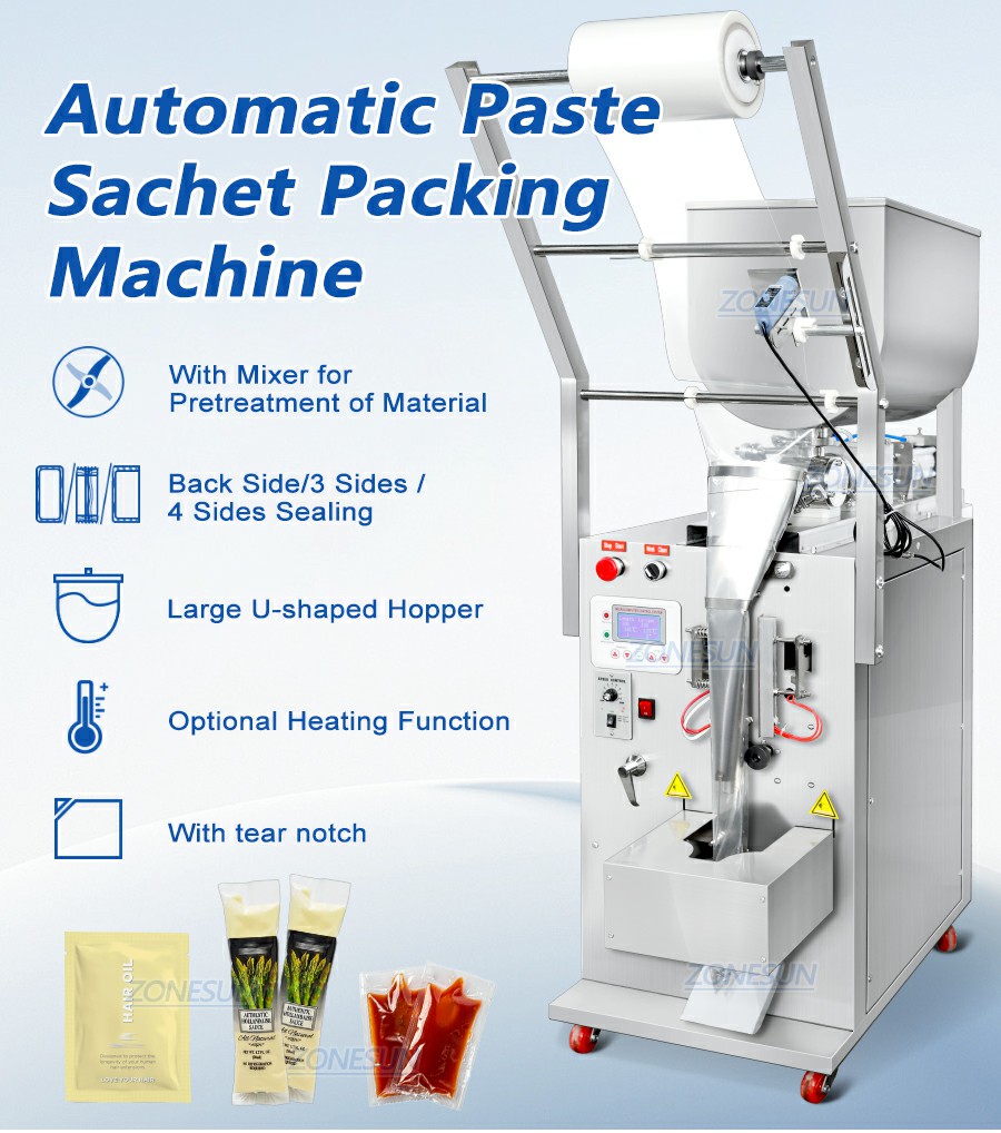 Automatic Liquid Bleach Sachet Packing Machine