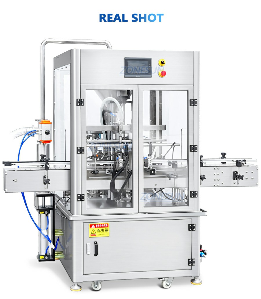 Automatic Piston Pump Filling Machine For Paste