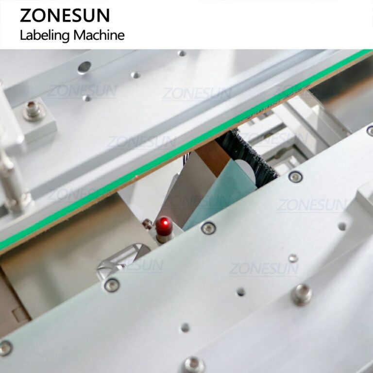 Round Bottle Labeling Machine With Bottom Label Applicator
